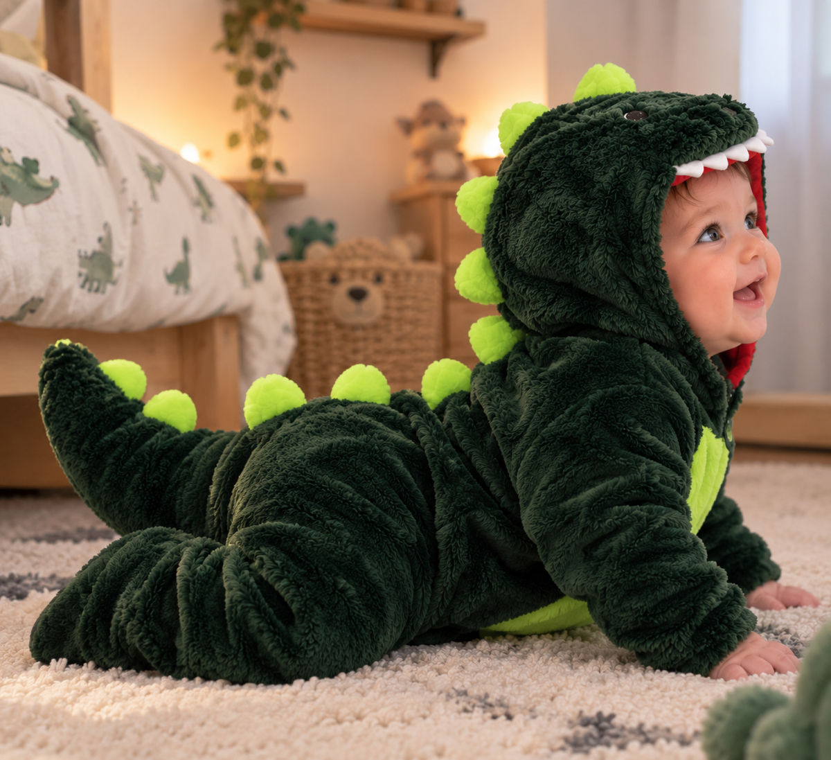 El Pijama Dinosaurio Más Adorable 🦖💚