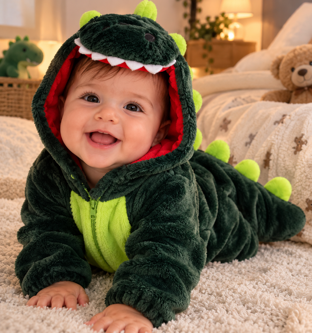 El Pijama Dinosaurio Más Adorable 🦖💚